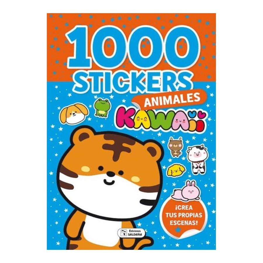 1000 Stickers Kawaii Animales