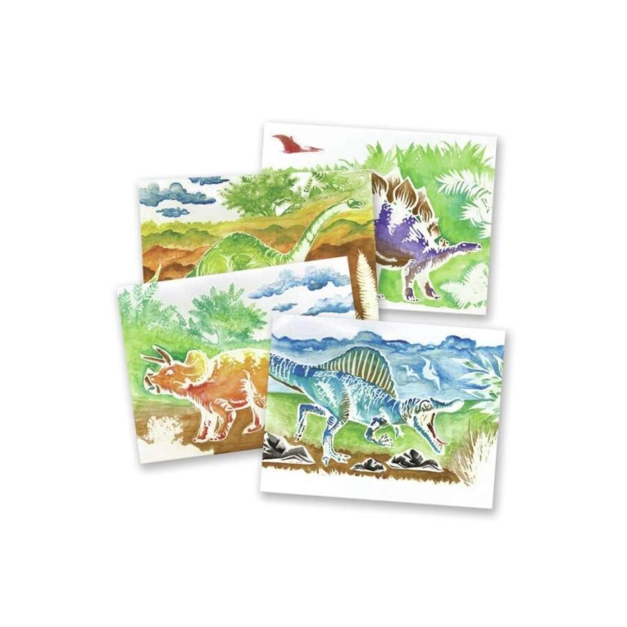 Acuarelas Mágicas Dinosaurios