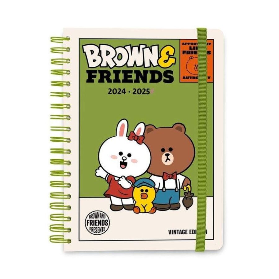 Agenda Escolar 24-25 Brown & Friends