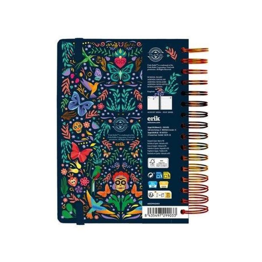 Agenda Escolar 24-25 Frida Kahlo