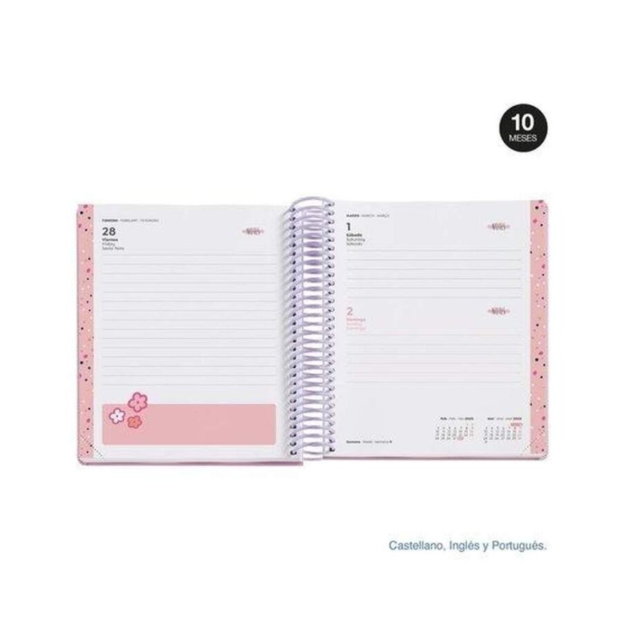 Agenda Escolar 24-25 Panda