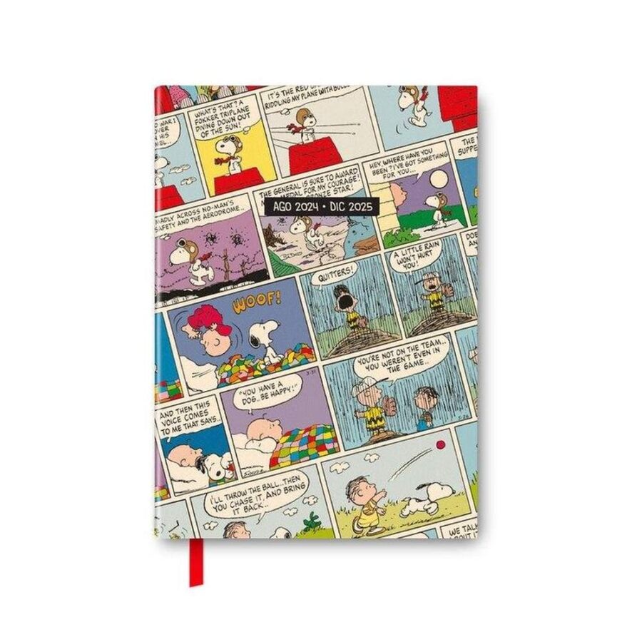 Agenda Escolar 24-25 Snoopy Pocket