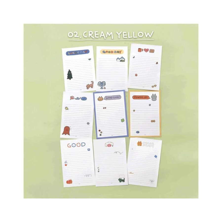 Bloc De Notas Cream Yellow