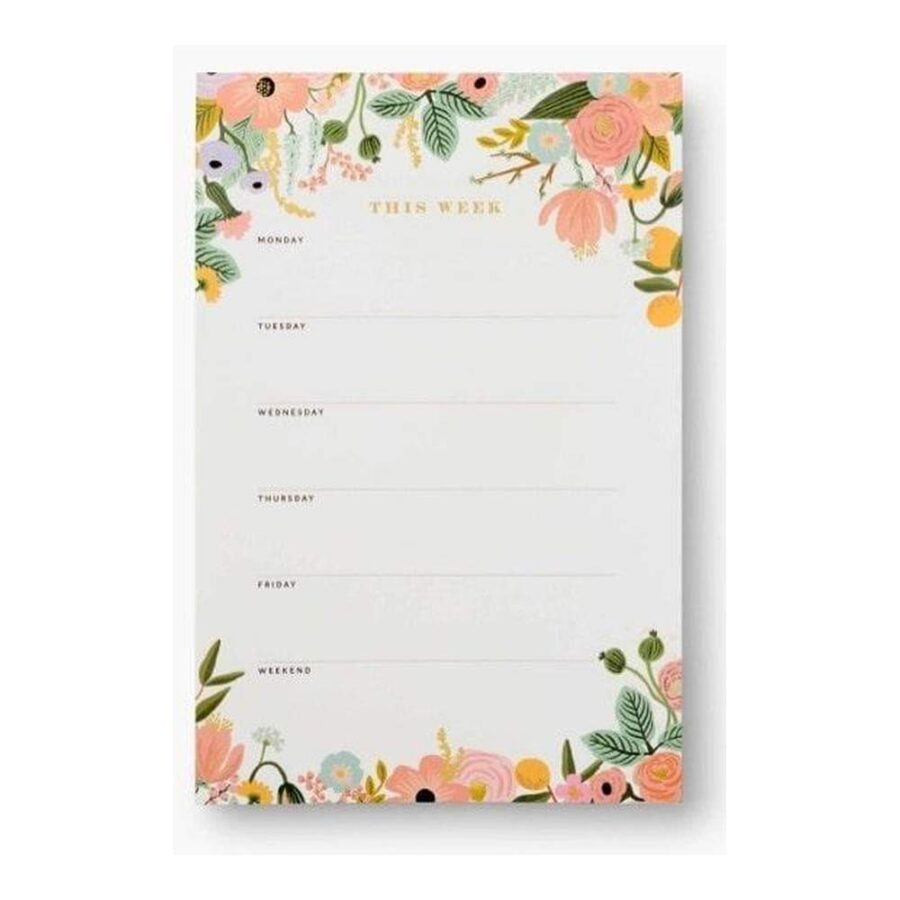 Bloc De Notas Garden Party Pastel