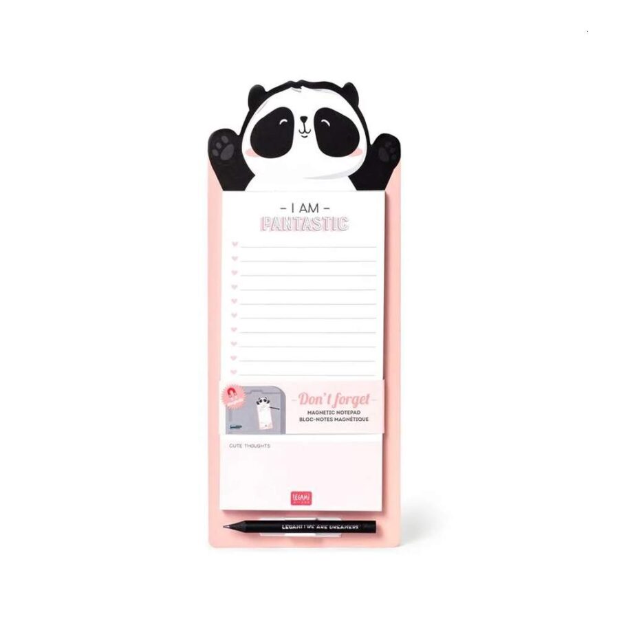 Bloc Notas Magnético Panda