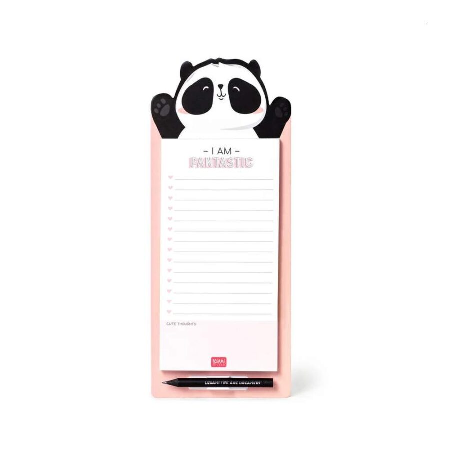 Bloc Notas Magnético Panda