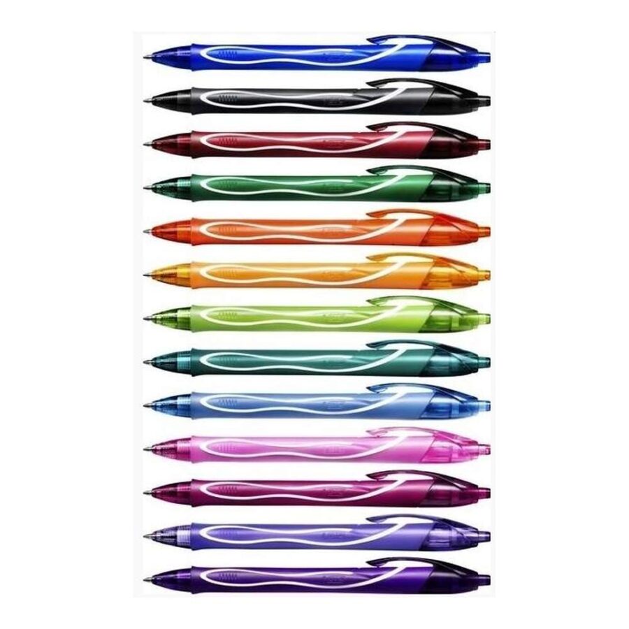 Bolígrafo Bic Gelocity Dry Fucsia