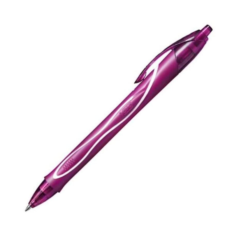 Bolígrafo Bic Gelocity Dry Fucsia