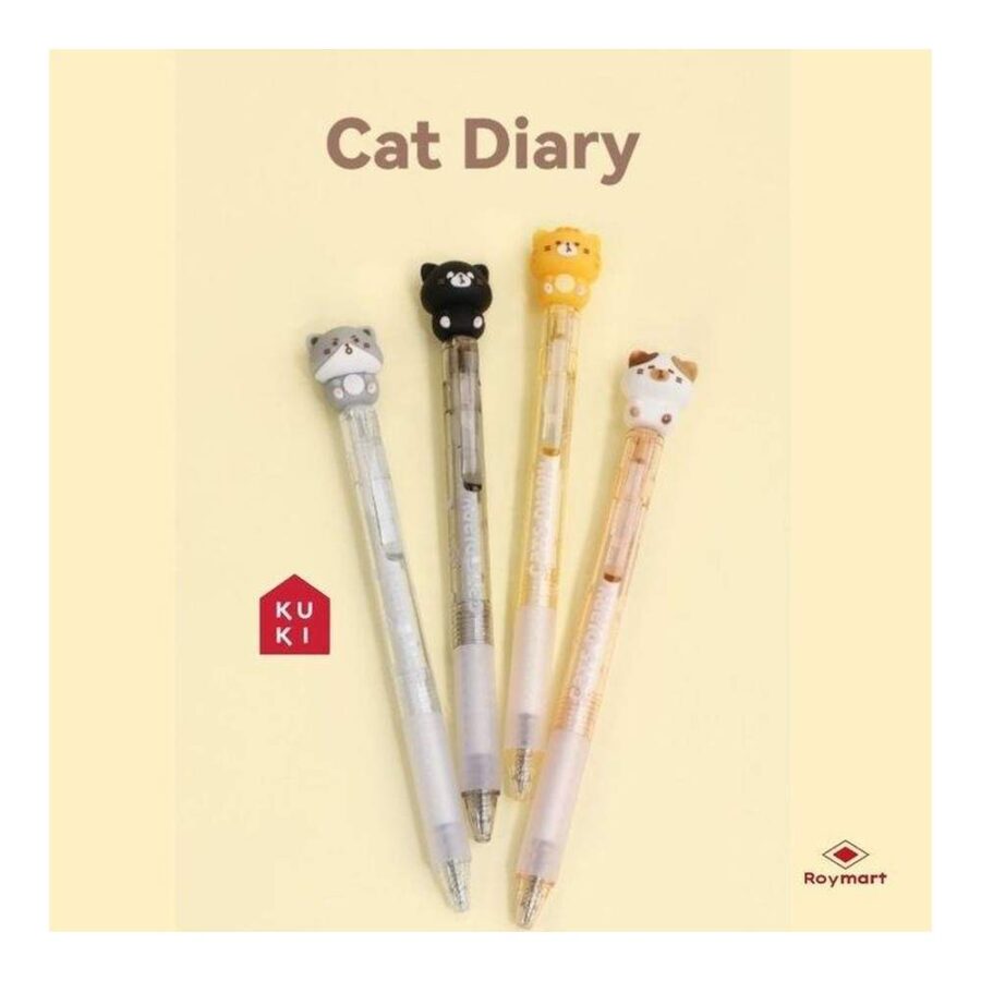 Boligrafo Borrable Cat Diary