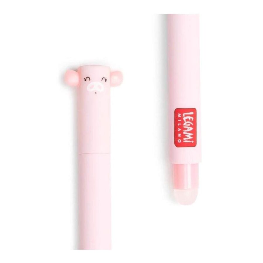 Bolígrafo Borrable De Gel Cerdito