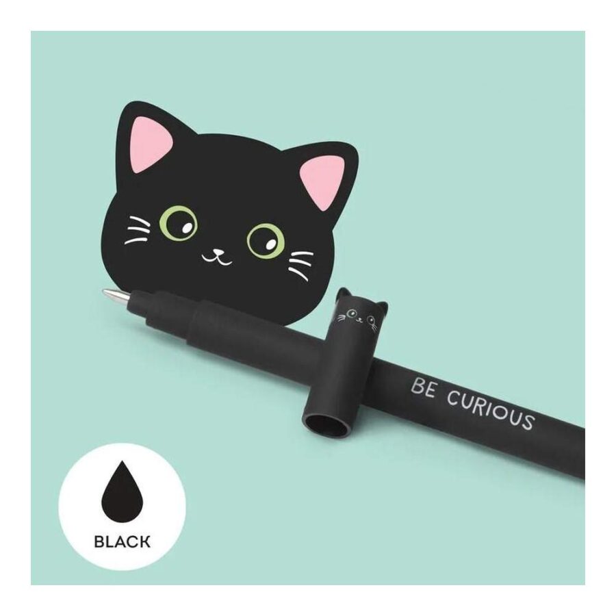 Bolígrafo Borrable De Gel Gato