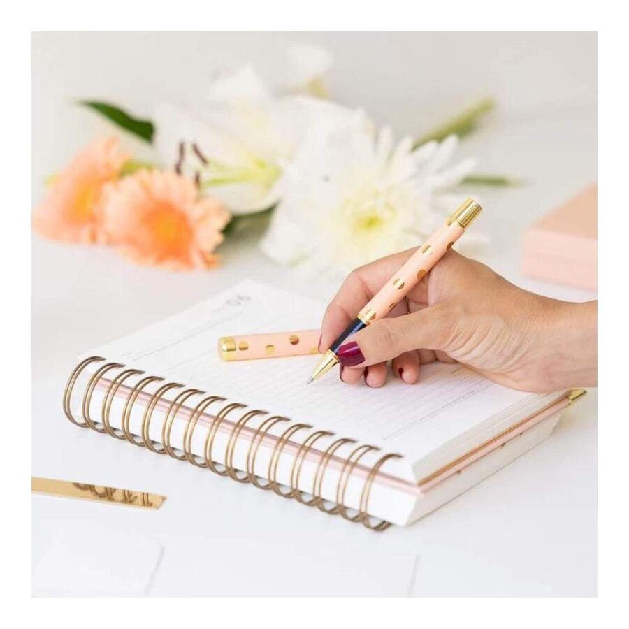 Boligrafo Charuca De Jefa Pink & Gold