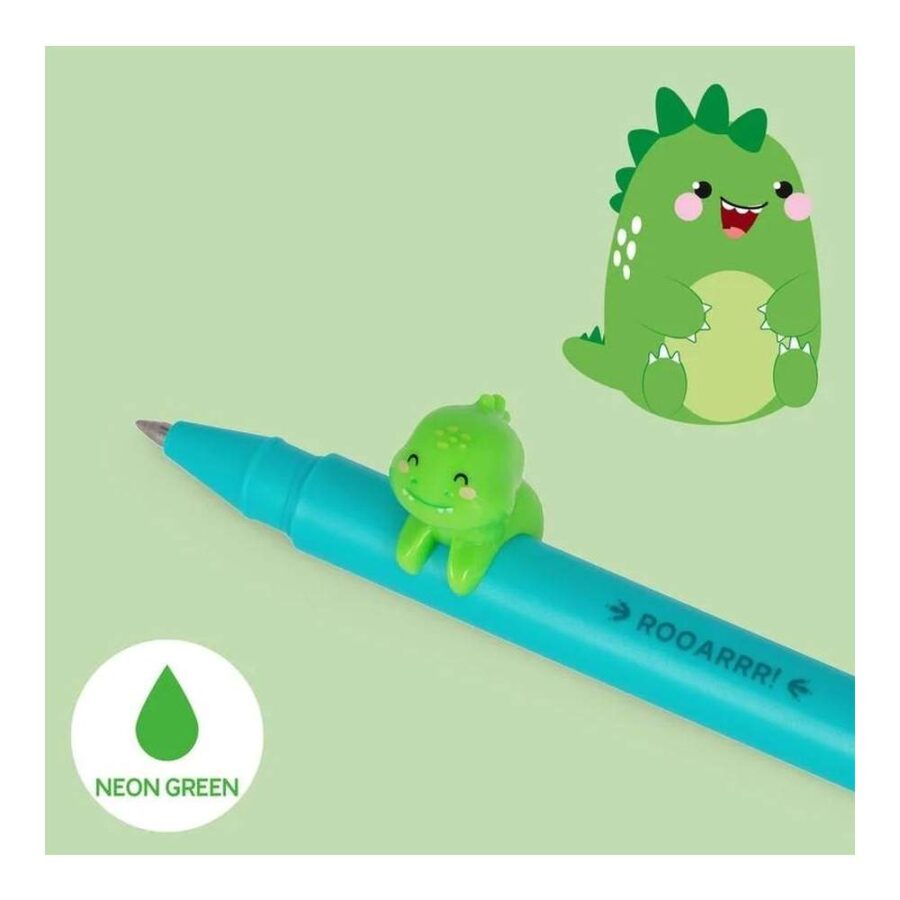 Bolígrafo De Gel Con Animal Decorativo Dino