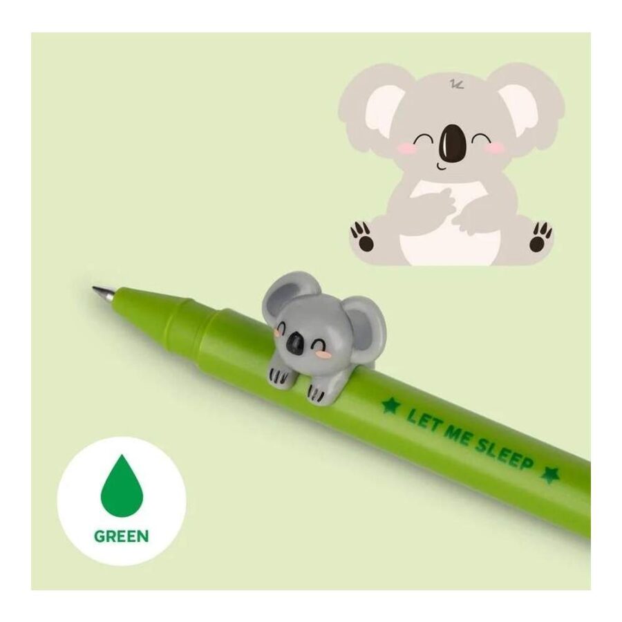 Bolígrafo De Gel Con Animal Decorativo Koala