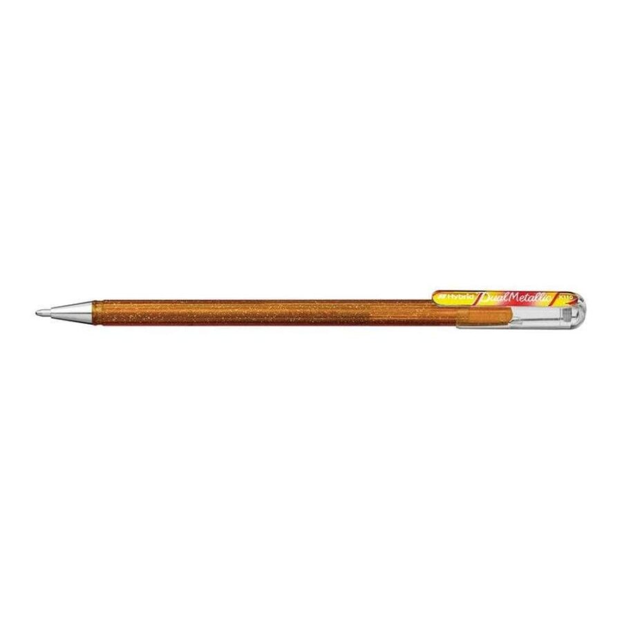 Bolígrafo Metallic Naranja Rojo