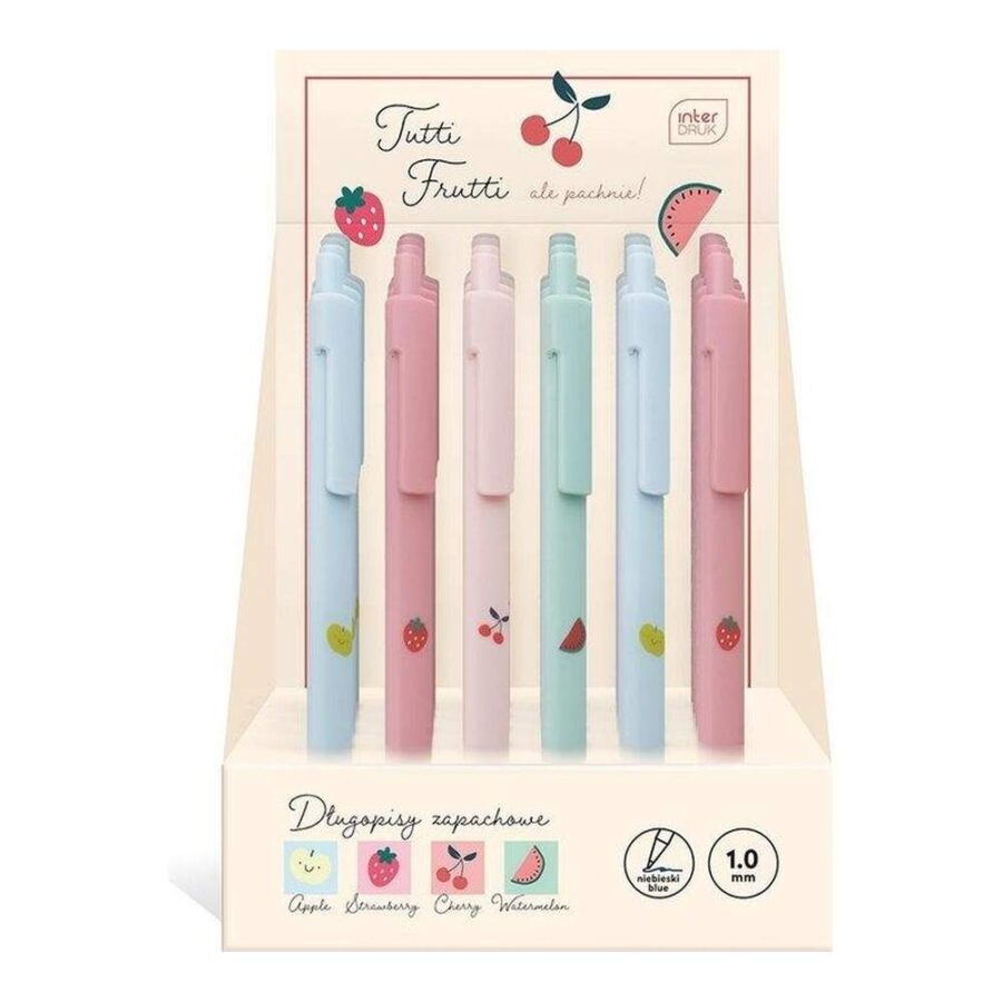Bolígrafo Perfumado Semigel Tuttifrutti