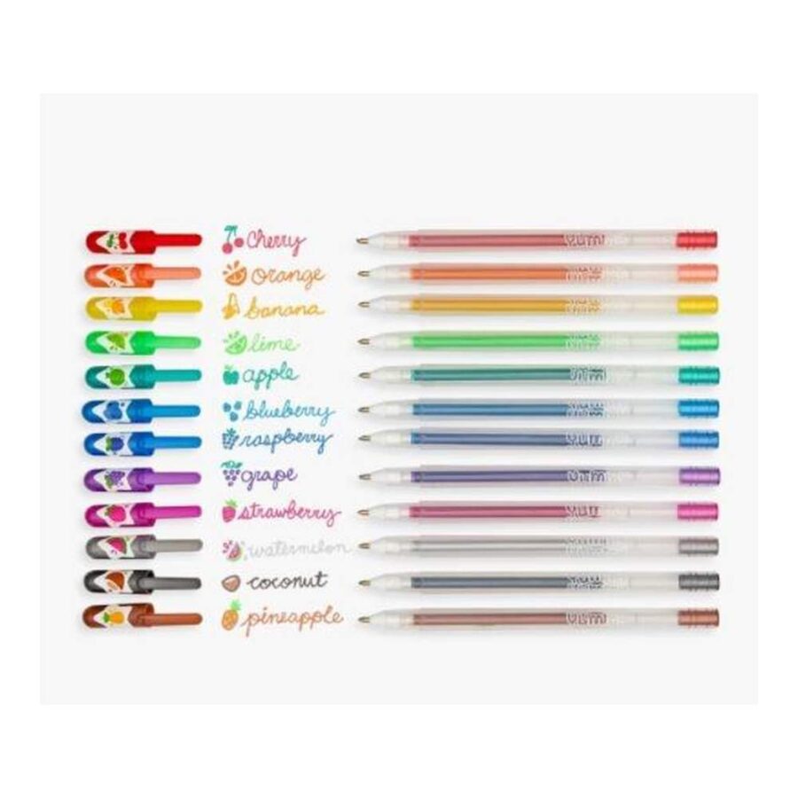 Boligrafos Gel Purpurina Yummy Glitter