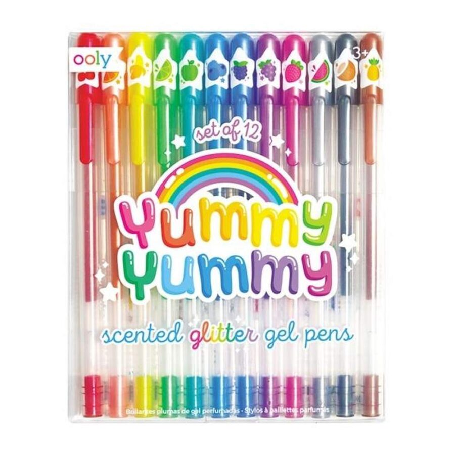 Boligrafos Gel Purpurina Yummy Glitter