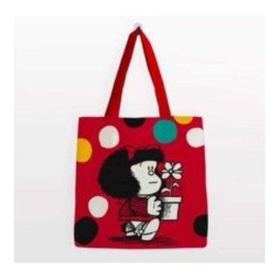 Bolsa Algodón Mafalda Grande - Planta