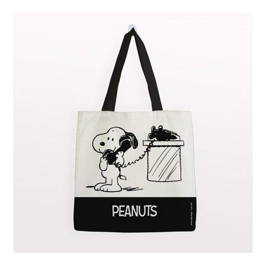 Bolsa Algodón Snoopy Grande 2