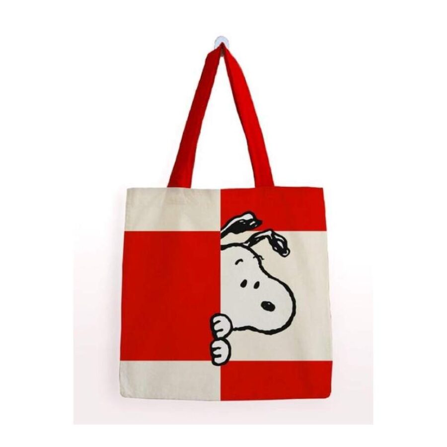 Bolsa Algodón Snoopy Mediana 3