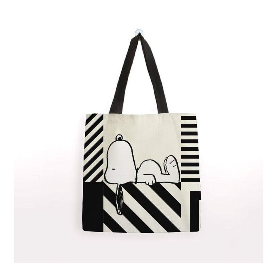 Bolsa Algodón Snoopy Mediana 4