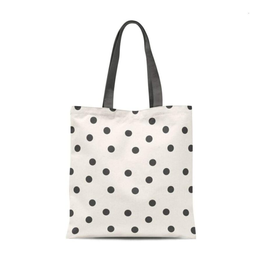 Bolsa Algodón Topos