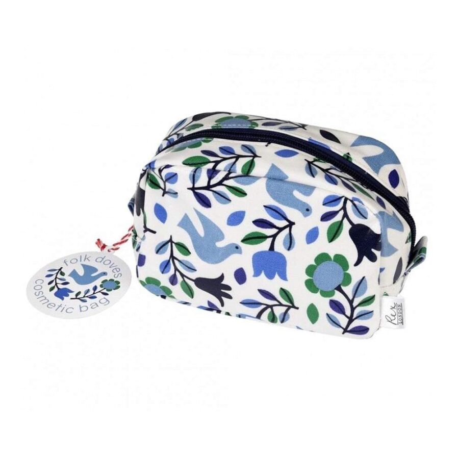 Bolsa De Maquillaje Folk Doves