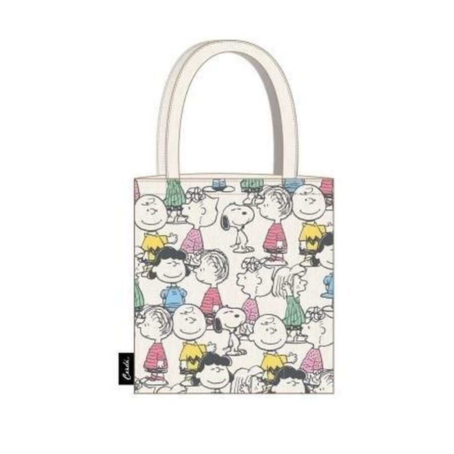 Bolsa De Tela Algodón Snoopy Y Sus Amigos