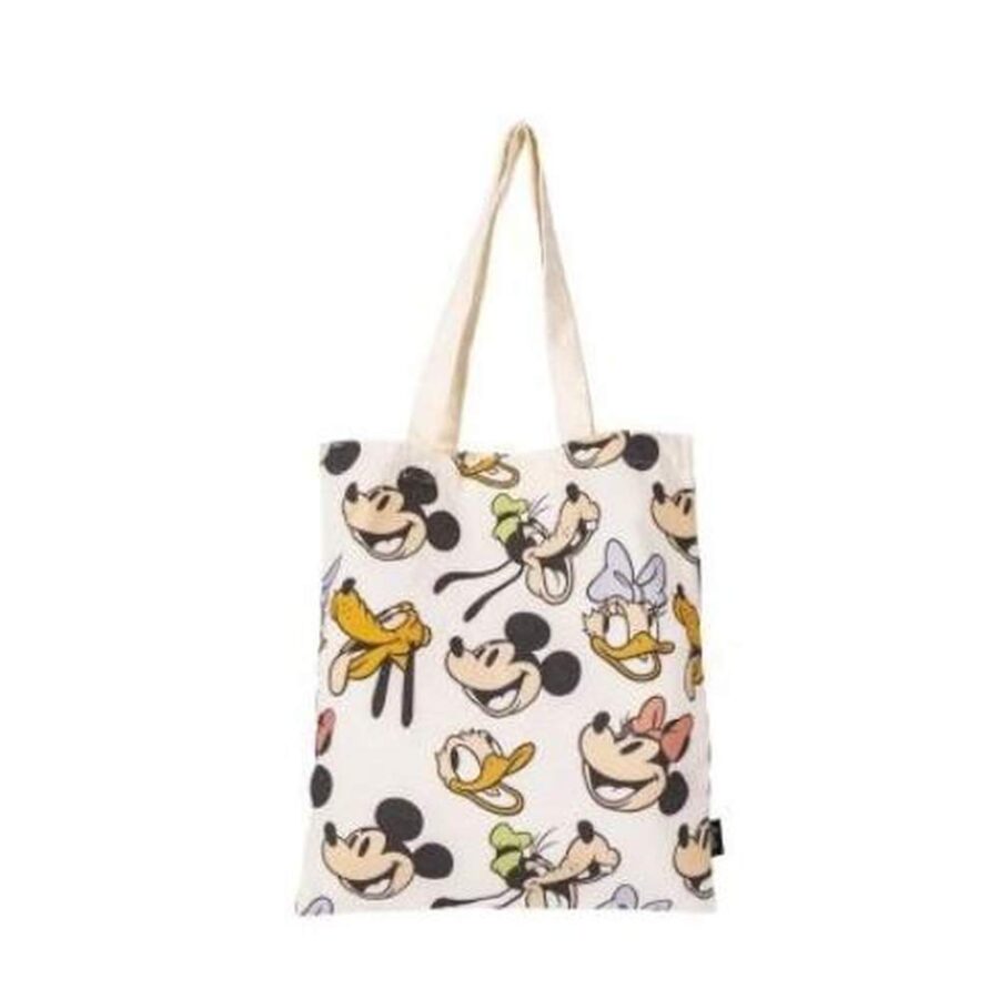 Bolsa De Tela Algodón Mickey Y Sus Amigos