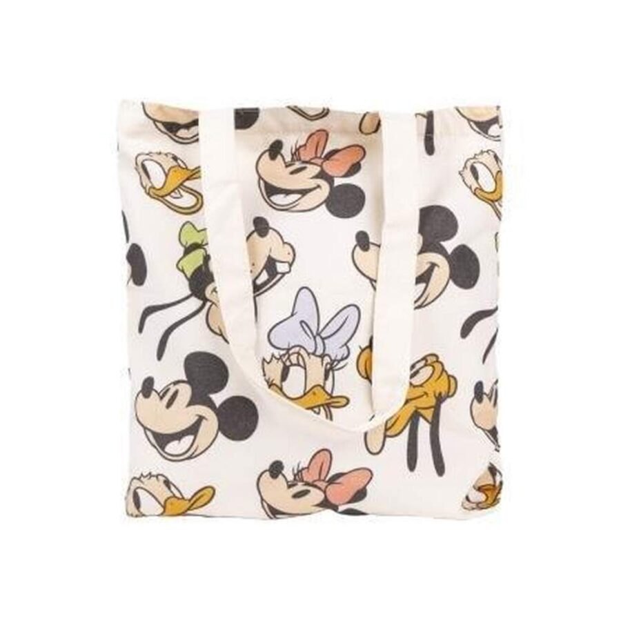 Bolsa De Tela Algodón Mickey Y Sus Amigos