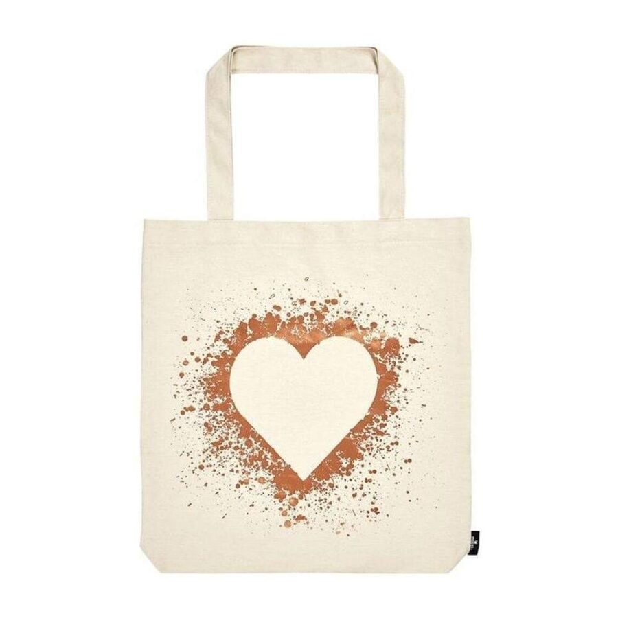 Bolsa De Tela De La Compra Corazón