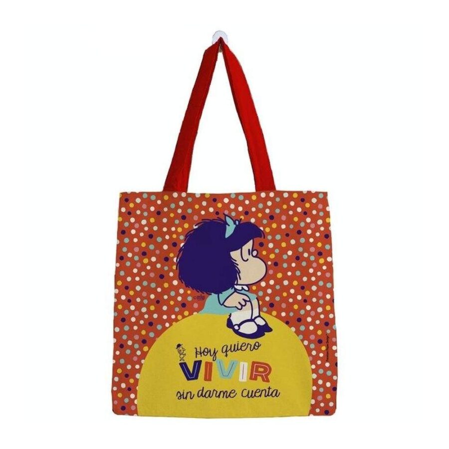 Bolsa Mafalda Mediana Puntitos