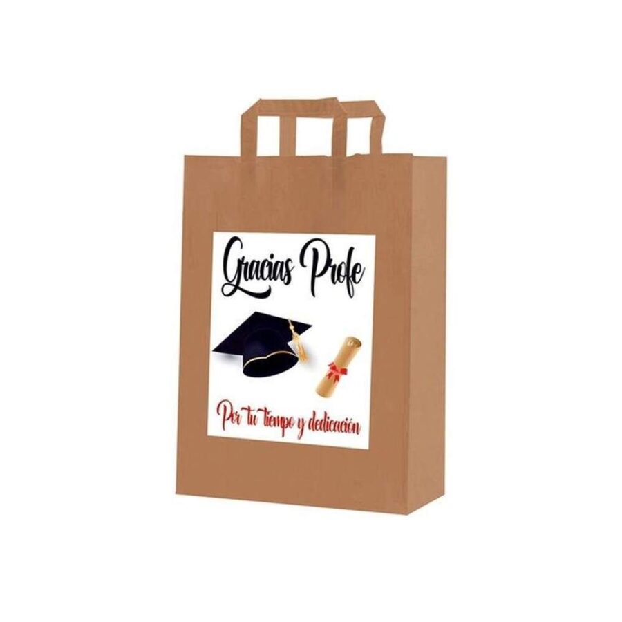 Bolsa Mediana Kraft Gracias Profe