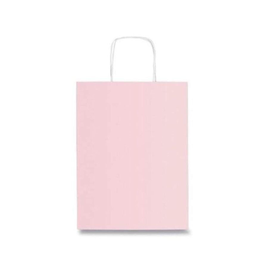 Bolsa Rosa Pastel Lisa Pequeña