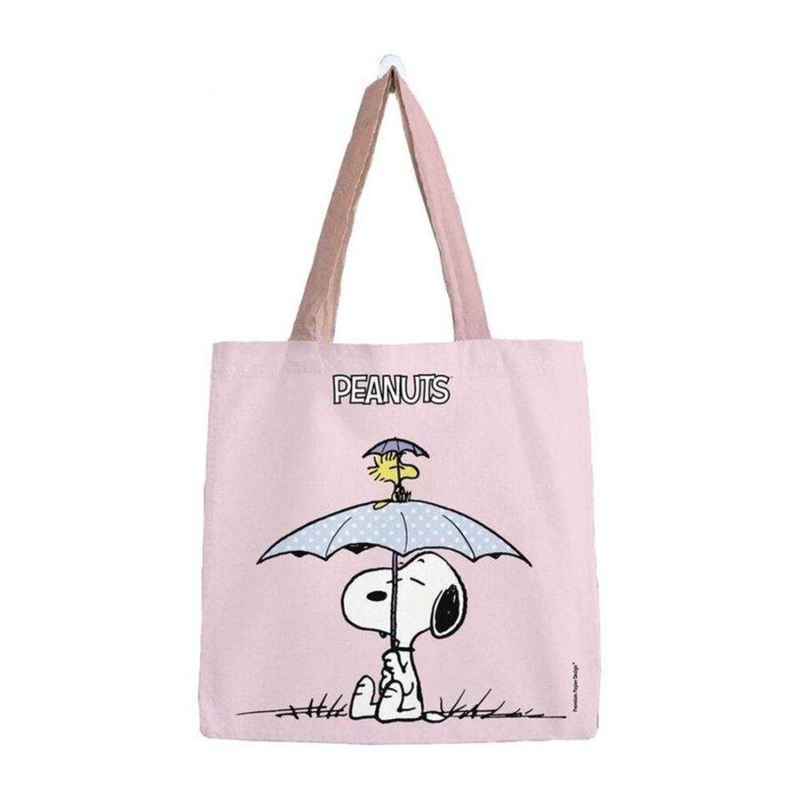 Bolsa Snoopy Mediana Pastel Paraguas