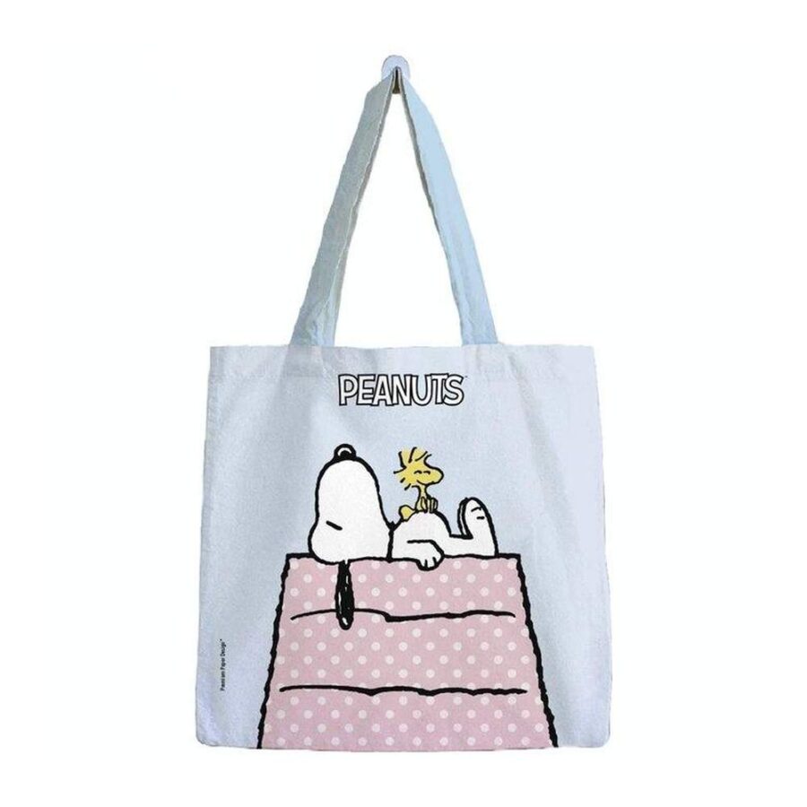 Bolsa Snoopy Pequeña Pastel Casita