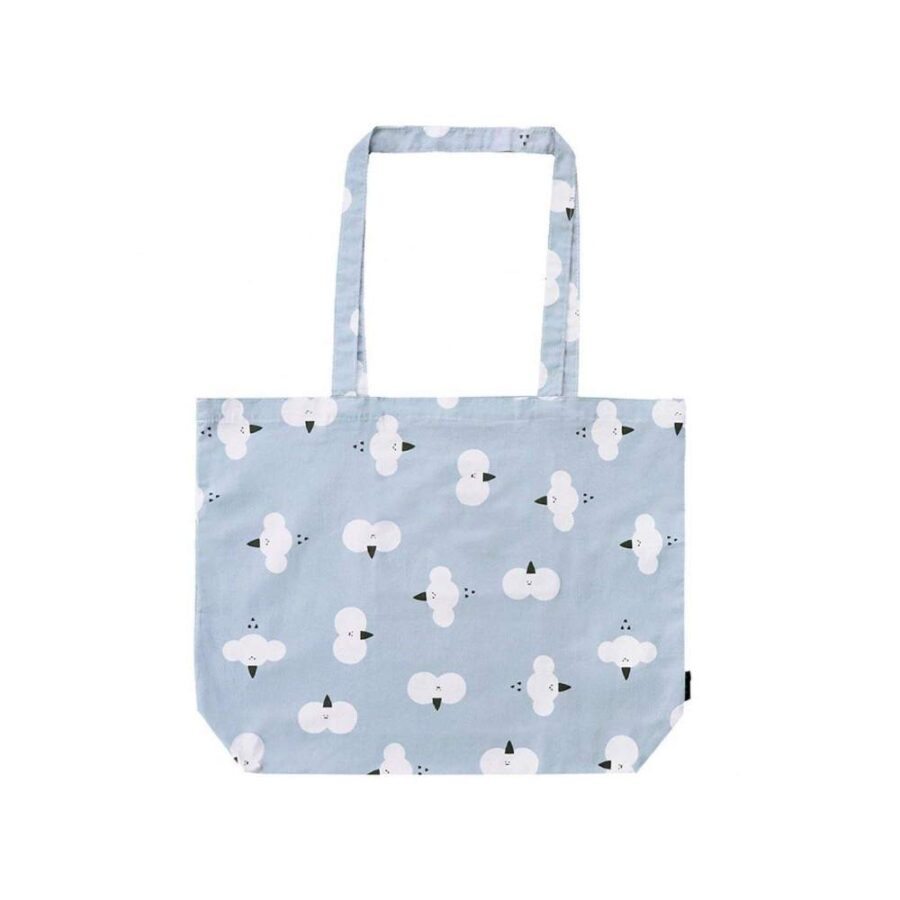 Bolsa Tela Eco Plegable Nubes
