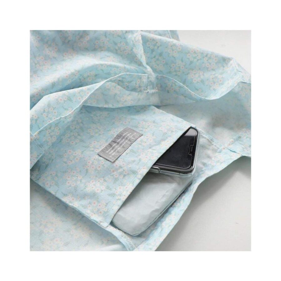 Bolsa Tela Eco Plegable Ramo Flores
