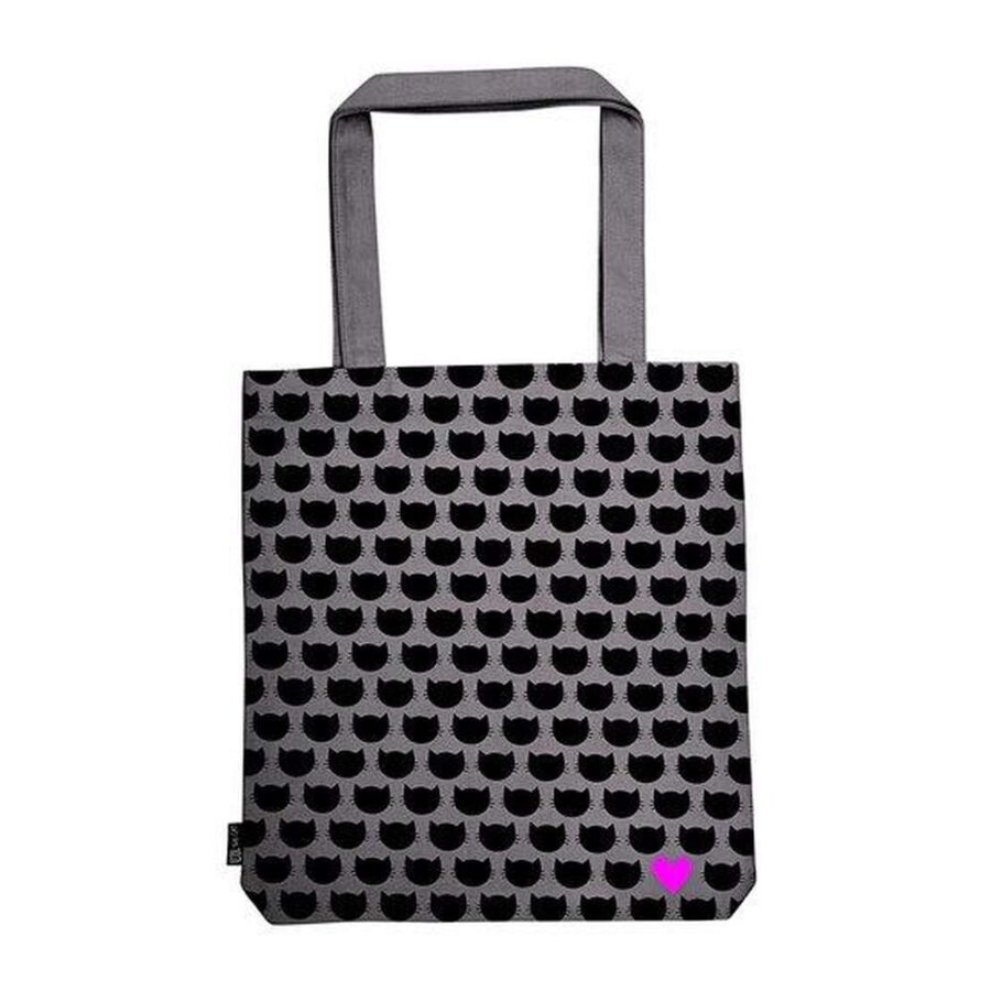 Bolsa Tela Ed Gatos Love