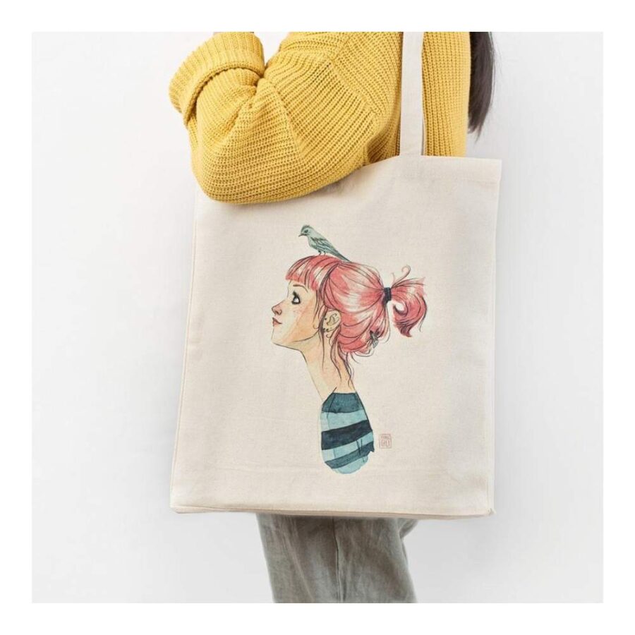 Bolso Esther Gili Pájaros En La Cabeza