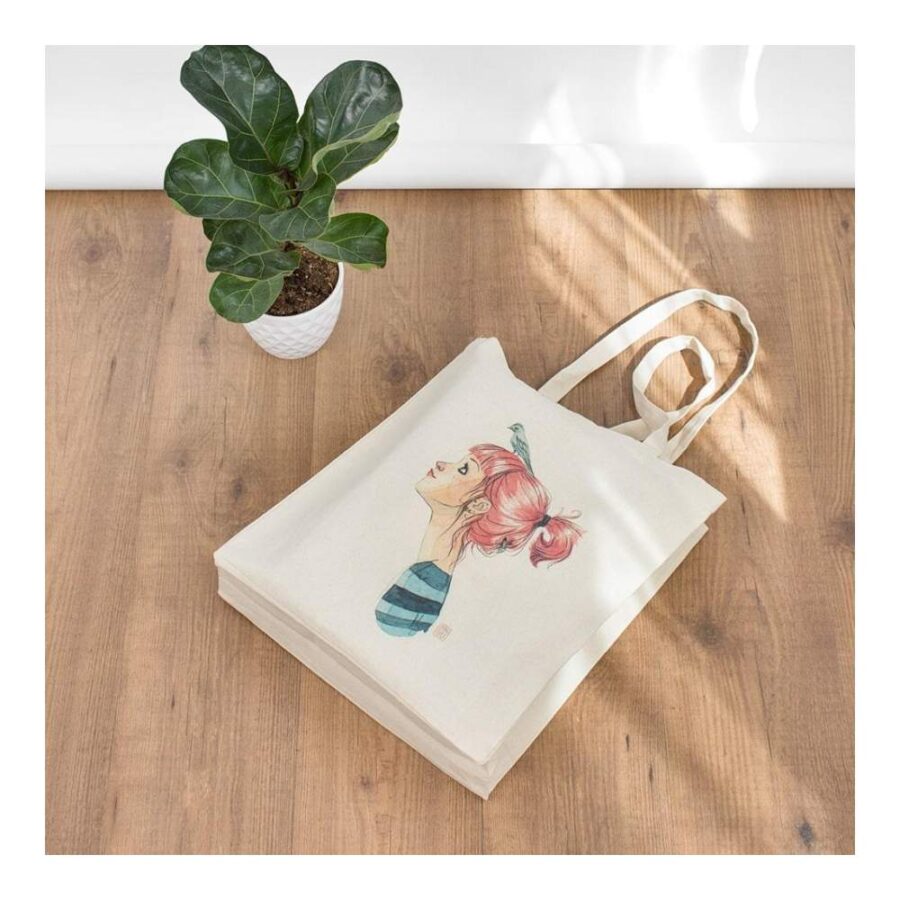 Bolso Esther Gili Pájaros En La Cabeza
