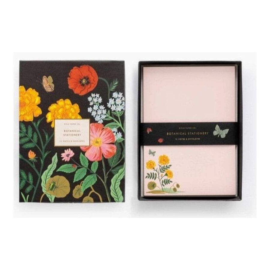 Botanical Social Stationery Set