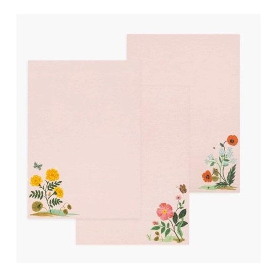 Botanical Social Stationery Set