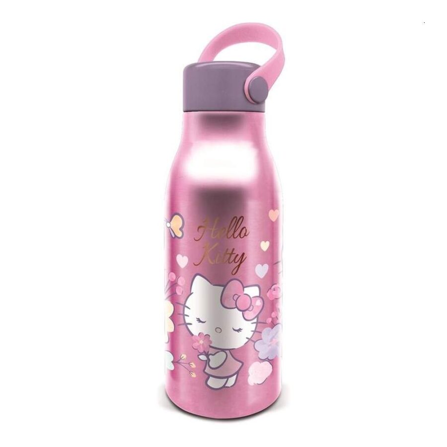 Botella Aluminio 760ml Hello Kitty