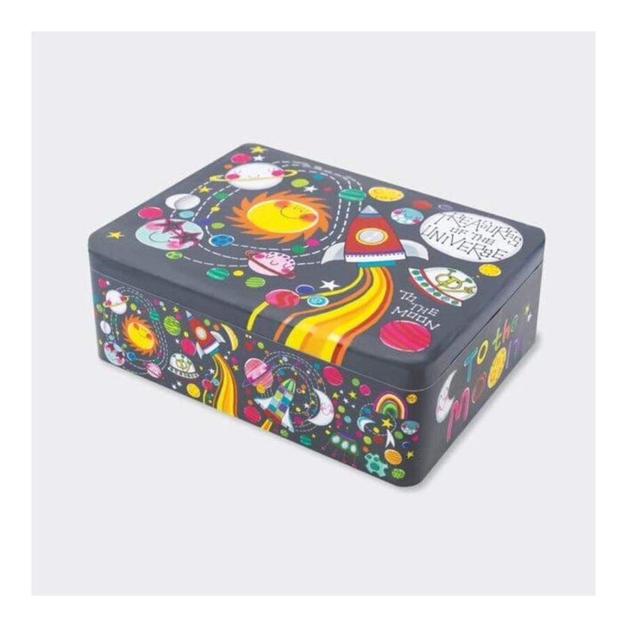 Caja Metálica Tesoros Del Universo