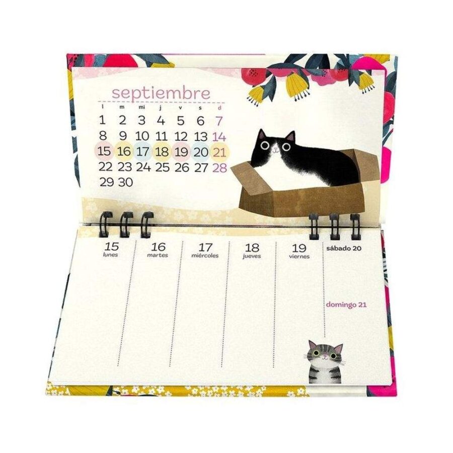 Calendario Escritorio Planet Cats
