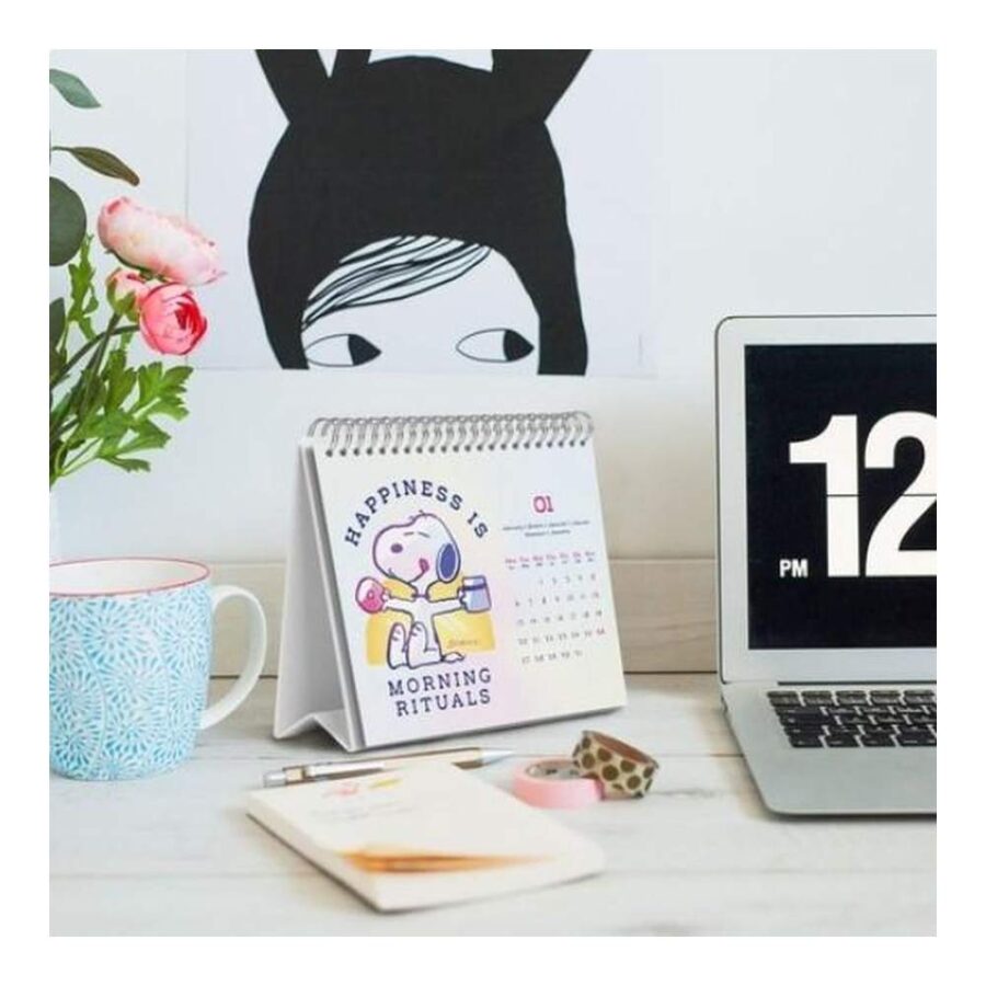Calendario Escritorio Snoopy 2025