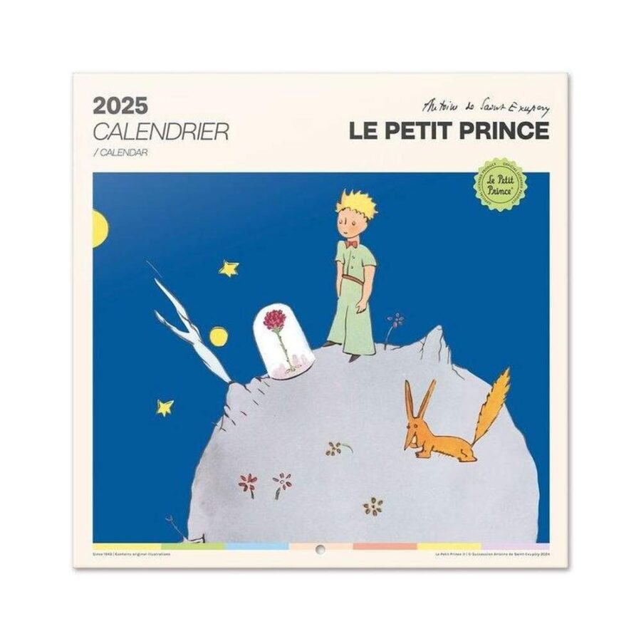 Calendario Pared 2025 El Principito
