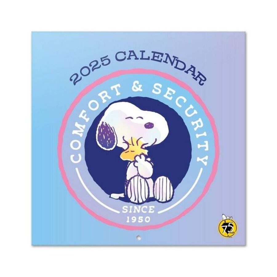 Calendario Pared 2025 Snoopy